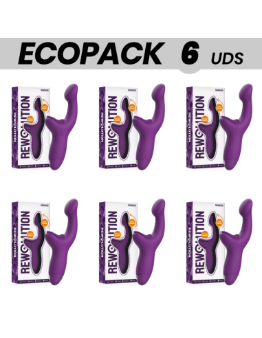 ECOPACK 6 UDS - REWOLUTION REWOKISS VIBRADOR ESTIMULADOR PUNTO A