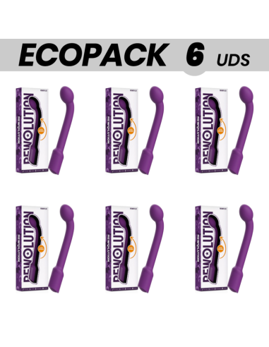 ECOPACK 6 UNITS - REWOLUTION REWOFLEX FLEXIBLE G-POINT STIMULATOR VIBRATOR