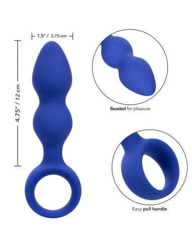 CALEXOTICS - ADMIRAL ADVANCED ANAL PLUG BLUE