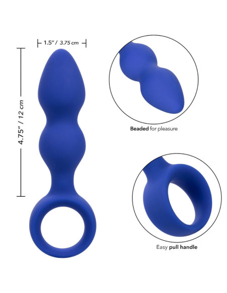 CALEXOTICS - ADMIRAL ADVANCED ANAL PLUG BLUE