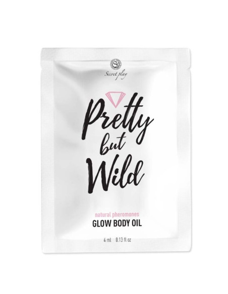 SECRETPLAY - PRETTY BUT WILD GLOW BODY OIL SACHET