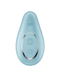 SATISFYER - DIPPING DELIGHT LAY-ON VIBRATOR BLUE 2