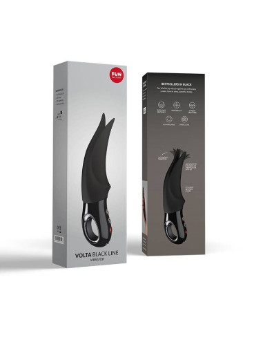 FUN FACTORY - VOLTA CLITORAL VIBRATOR BLACK LINE