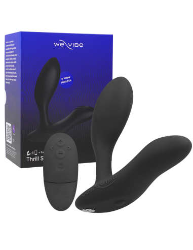 WE-VIBE - DITTO analinis kaištis-vibratorius, juodas