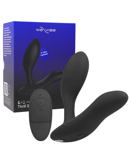 WE-VIBE - DITTO analinis kaištis-vibratorius, juodas