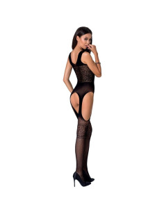 PASSION - WOMAN BS061 BLACK BODYSTOCKING ONE SIZE