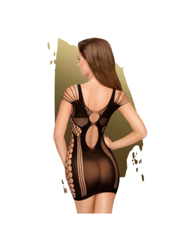 PENTHOUSE - JUICY POISON CHEMISE BLACK S-L