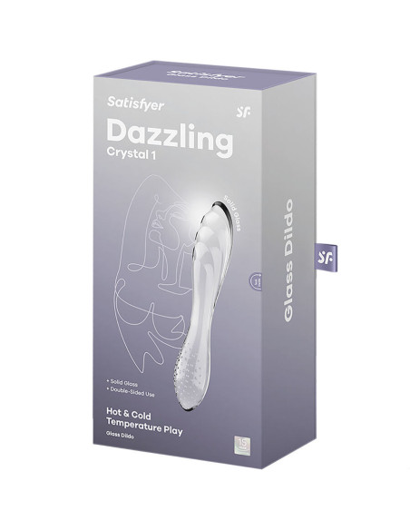 SATISFYER - DAZZLING CRYSTAL TRANSPARENT