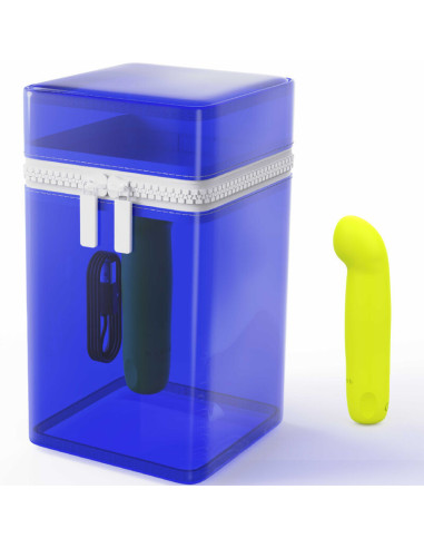 B SWISH - BCUTE CURVE INFINITE CLASSIC LIMITED EDITION RECHARGEABLE SILICONE VIBRATOR YELLOW