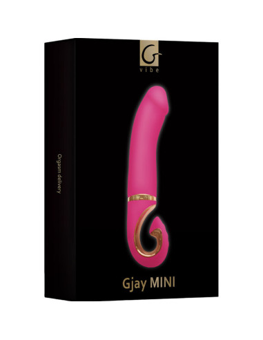 G-VIBE - GJAY MINI ROŽINIS SILIKONINIS VIBRATORIUS