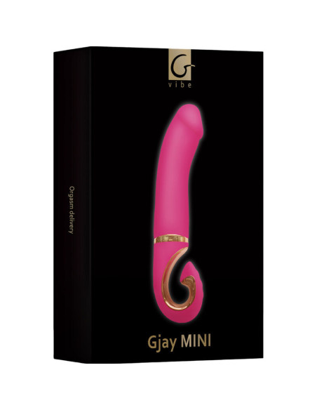 G-VIBE - GJAY MINI ROŽINIS SILIKONINIS VIBRATORIUS