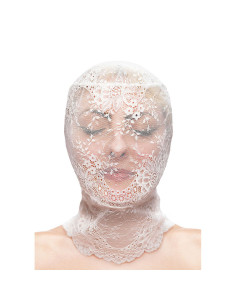 NS NOVELTIES - FETIŠAS IR MADA NĖRINIŲ GOBTUVAS BALTAS