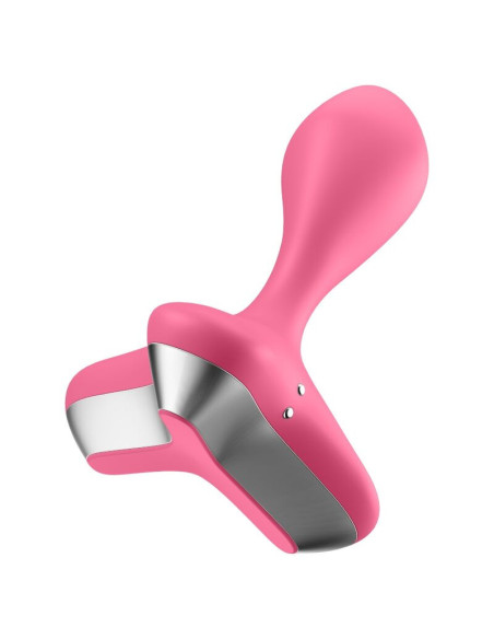 SATISFYER - GAME CHANGER PLUG VIBRATOR PINK