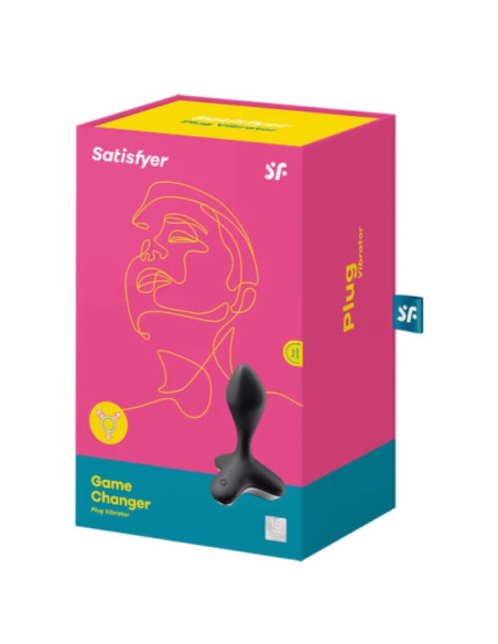SATISFYER - GAME CHANGER PLUG VIBRATOR PINK