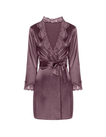 LIVCO CORSETTI FASHION - JACQUELINE LC 90249 CHALATAS MARŠKINĖLIAI KELNINĖS VIOLETINĖS S-M DYDŽIO