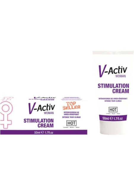 HOT - V-ACTIV STIMULIACINIS KREMAS MOTERIMS 50 ML