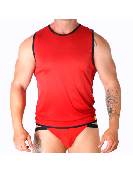 MACHO - RED T-SHIRT S-M