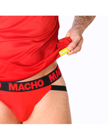 MACHO - RED T-SHIRT S-M