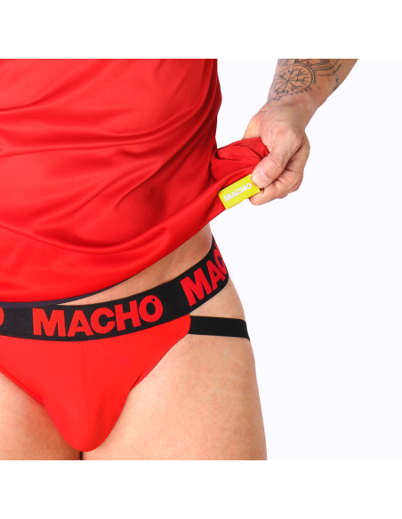 MACHO - RED T-SHIRT S-M