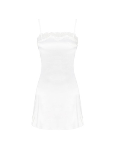 LIVCO CORSETTI FASHION - JACQUELINE LC 90249 DRESSING GOWN SHIRT PANTY ECRU L-XL