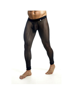 MOB - BLACK TRANSPARENT TIGHTS SIZE L 2