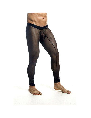 MOB - BLACK TRANSPARENT TIGHTS SIZE L