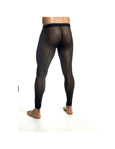 MOB - BLACK TRANSPARENT TIGHTS SIZE L