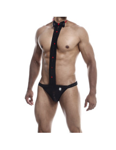 MOB - TUXEDO WITH LACE THONG SIZE L-XL 2