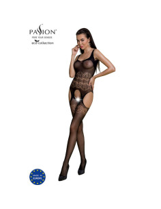 PASSION - ECO COLLECTION BODYSTOCKING ECO BS005 BLACK