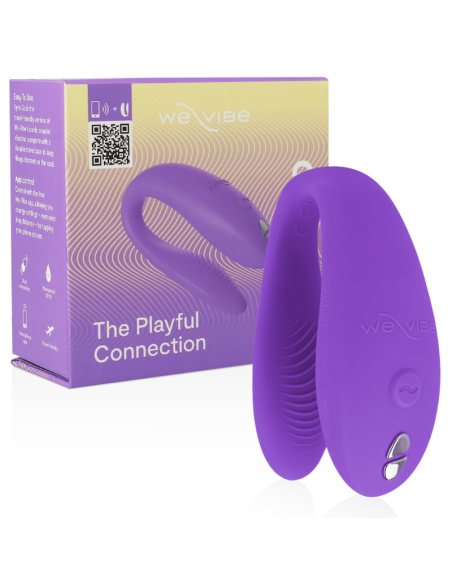 WE-VIBE - SYNC GO DVIGUBAS STIMULIATORIUS VIOLETINIS