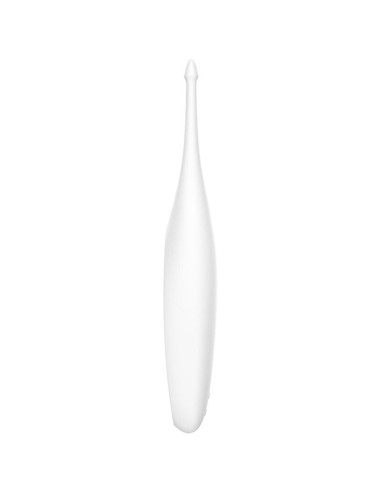 SATISFYER - TWIRLING FUN TIP VIBRATOR WHITE