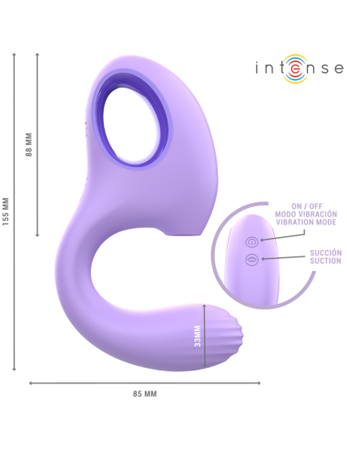 INTENSE - BAXTER VIBRATOR and STIMULATOR VIOLET
