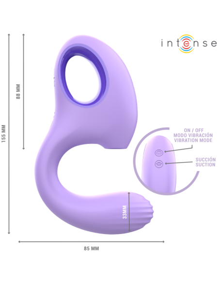 INTENSE - BAXTER VIBRATOR and STIMULATOR VIOLET