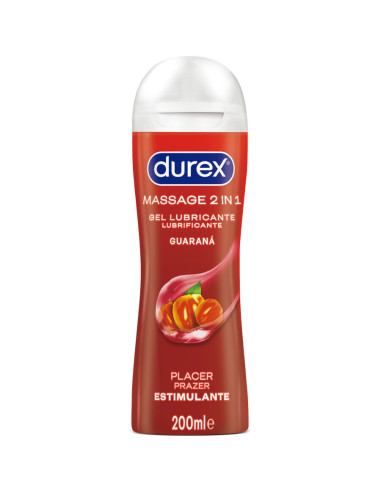 DUREX - GUARANA STIMULATING MASSAGE LUBRICANT GEL 200 ML