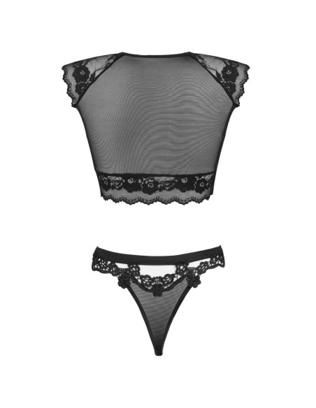 LIVCO CORSETTI FASHION - TIMOSAN LC 90631 BRA PANTY BLACK