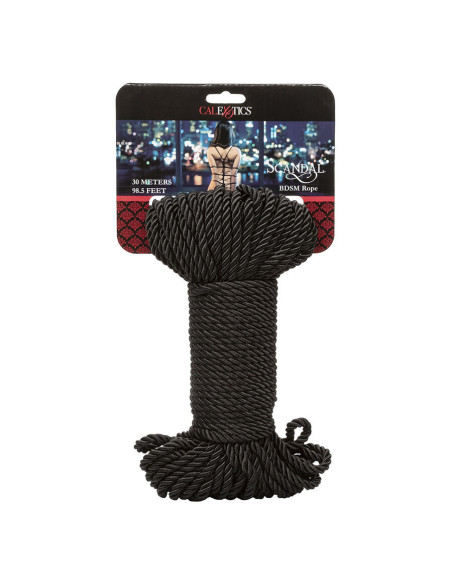 CALEXOTICS - SCANDAL BLACK BDSM ROPE 30 M