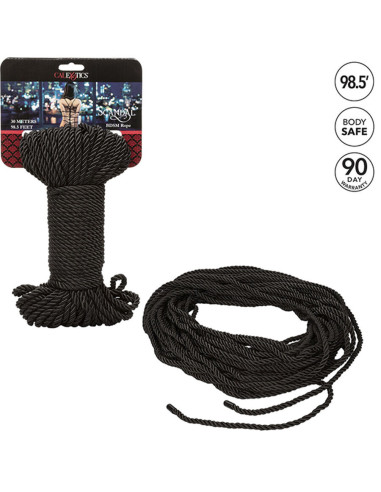 CALEXOTICS - SCANDAL BLACK BDSM ROPE 30 M