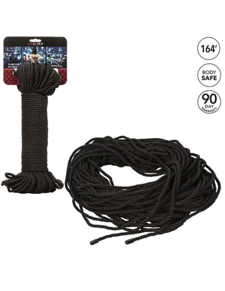 CALEXOTICS - SCANDAL BLACK BDSM ROPE 50 M