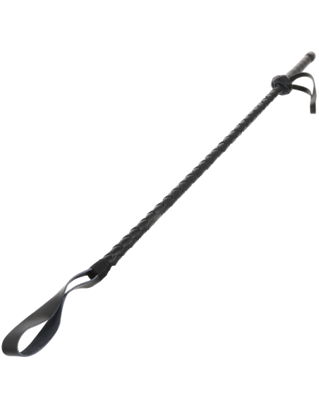 DARKNESS - LEATHER FETISH BDSM WHIP 60CM