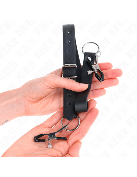 KINK - 4 CLIT CLAMPS ADJUSTABLE 34-48 CM