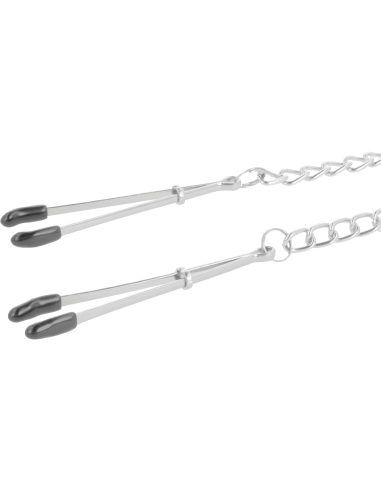 DARKNESS - ADJUSTABLE METAL NIPPLE Clamps