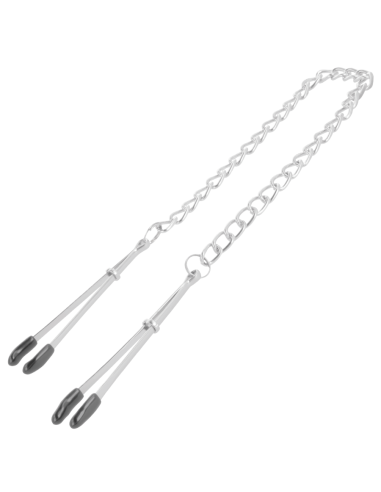 DARKNESS - ADJUSTABLE METAL NIPPLE Clamps