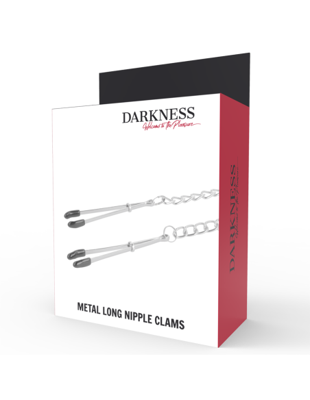 DARKNESS - ADJUSTABLE METAL NIPPLE Clamps
