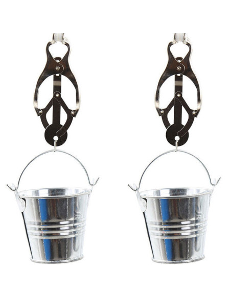 OHMAMA FETISH NIPPLE CLAMPS WITH BUCKETS