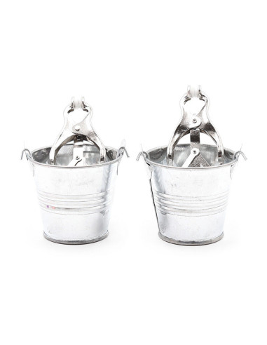 OHMAMA FETISH NIPPLE CLAMPS WITH BUCKETS