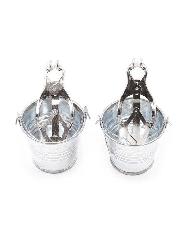 OHMAMA FETISH NIPPLE CLAMPS WITH BUCKETS