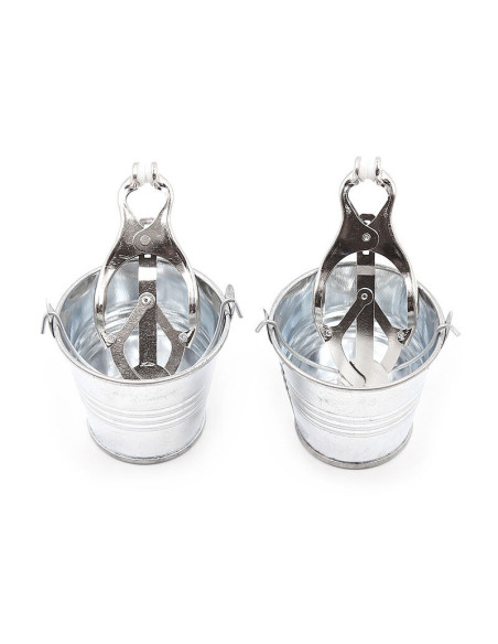 OHMAMA FETISH NIPPLE CLAMPS WITH BUCKETS