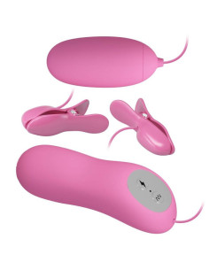 PRETTY LOVE - TWEEZERS WITH VIBRATION AND PINK ELETROSHOCK