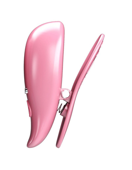 PRETTY LOVE - LEAF VIBRATING NIPPLE CLAMPS PINK