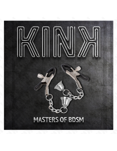 KINK - SIDABRINIS VARPELIS SU SPENELIŲ SPAUSTUKAIS 6 CM